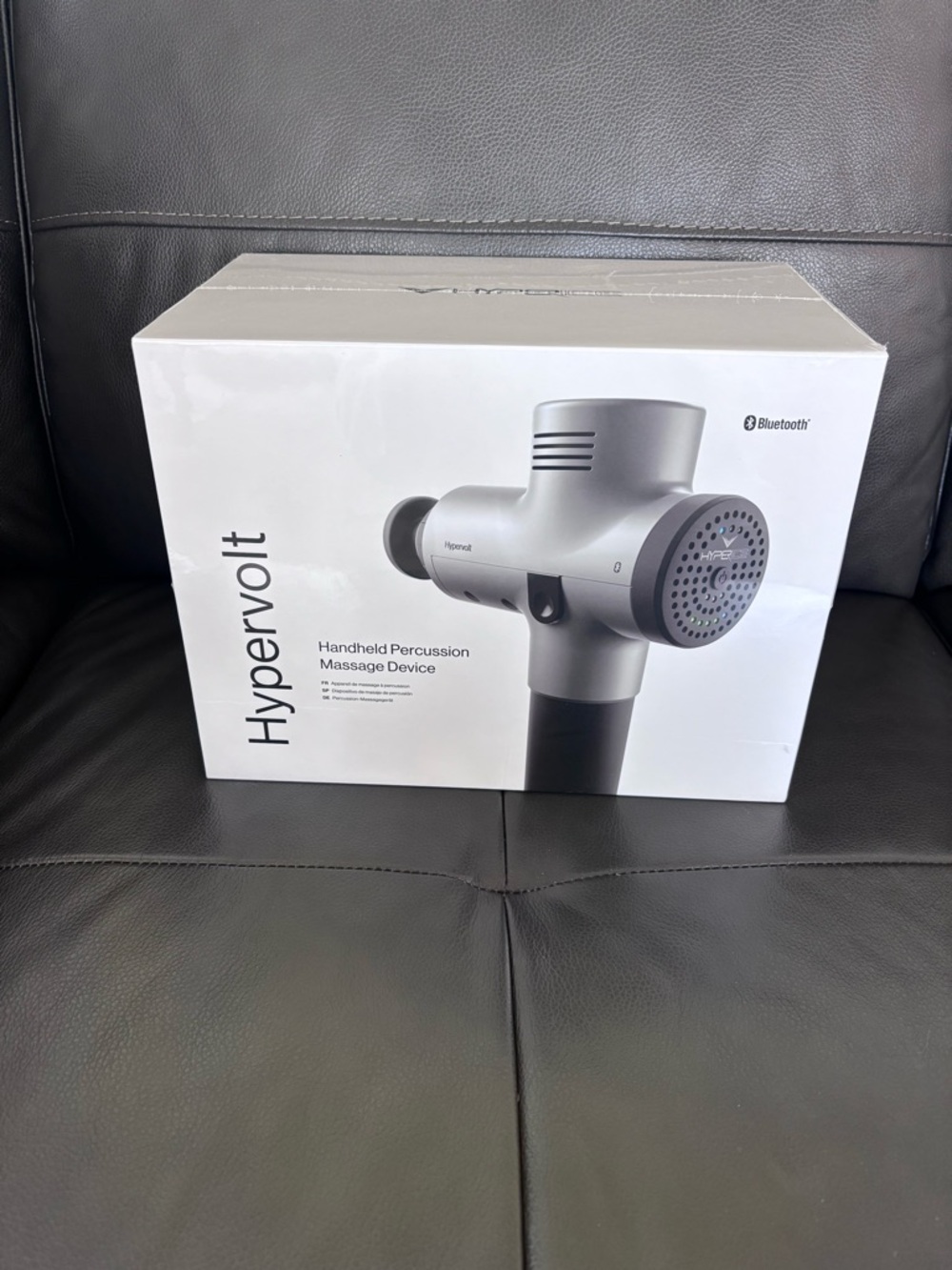 Hypervolt Handheld Percussion Massage Device - Silver